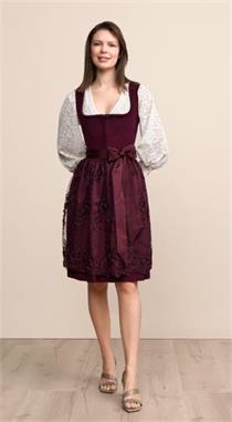 Krüger Dirndl Kurz Betty beere - Gr.40