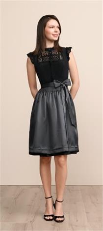 Krüger Dirndl Kurz Calista schwarz - Gr.34