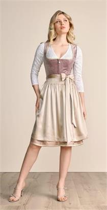 Krüger Dirndl Kurz Dena rose - Gr.40