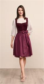 Krüger Dirndl Kurz Elenia bordeaux - Gr.44