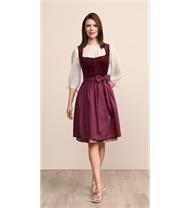 Krüger Dirndl Kurz Elenia bordeaux