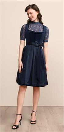 Krüger Dirndl Kurz Elenora marine - Gr.40