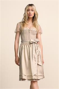 Krüger Dirndl Kurz Elysara beige - Gr.30