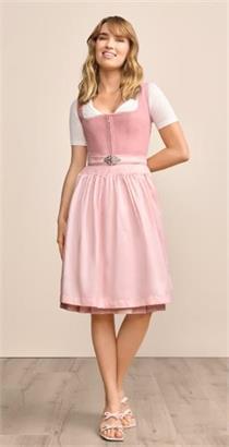 Krüger Dirndl Kurz Evi rose - Gr.42
