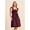 Krüger Dirndl Kurz Flügelarm Tisha bordeaux - Gr.36