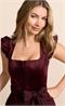 Krüger Dirndl Kurz Flügelarm Tisha bordeaux - Gr.36 | Bild 2