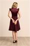Krüger Dirndl Kurz Flügelarm Tisha bordeaux - Gr.36 | Bild 4