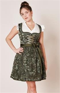 Krüger Dirndl Kurz Heike d'grün - Gr.36