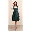 Krüger Dirndl Kurz Henni d'grün - Gr.32
