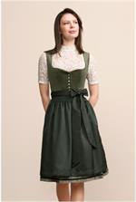 Krüger Dirndl Kurz Iny d'grün - Gr.40