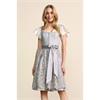 Krüger Dirndl Kurz Joren h'grau - Gr.36