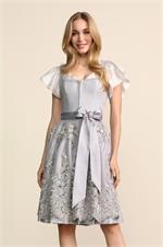 Krüger Dirndl Kurz Joren h'grau - Gr.38