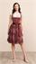 Krüger Dirndl Kurz Kaelyn bordeaux - Gr.36