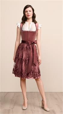 Krüger Dirndl Kurz Kaelyn bordeaux - Gr.42