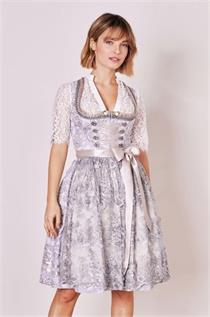 Krüger Dirndl Kurz Lenore grau - Gr.48 Krüger Dirndl Kurz Lenore grau - Gr.48