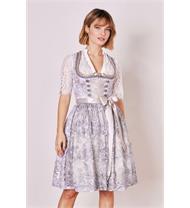 Krüger Dirndl Kurz Lenore grau