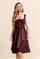 Krüger Dirndl Kurz Lovira bordeaux - Gr.42