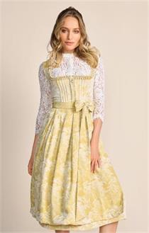 Krüger Dirndl Kurz Oxana gelb - Gr.38