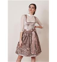 Krüger Dirndl Kurz Philine braun/beige