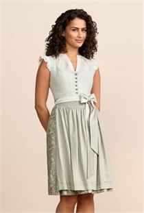 Krüger Dirndl Kurz Phylicia h'grün - Gr.34