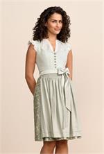 Krüger Dirndl Kurz Phylicia h'grün - Gr.34