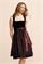 Krüger Dirndl Kurz Tanya bordeaux - Gr.32