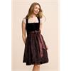 Krüger Dirndl Kurz Tanya bordeaux - Gr.40