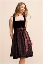 Krüger Dirndl Kurz Tanya bordeaux - Gr.42