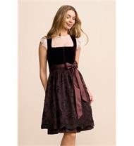 Krüger Dirndl Kurz Tanya bordeaux