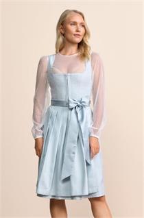 Krüger Dirndl Kurz Velora h'blau - Gr.36