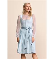 Krüger Dirndl Kurz Velora h'blau