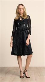 Krüger Dirndl Kurz Ziska schwarz - Gr.36