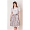 Krüger Dirndl Kurzi 114466 h'grau - Gr.36