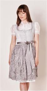 Krüger Dirndl Kurzi 114466 h'grau - Gr.36