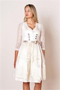 Krüger Dirndl Midi 118166 ecru - Gr.44