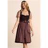 Krüger Dirndl Midi 70 Orlinae d'braun - Gr.40