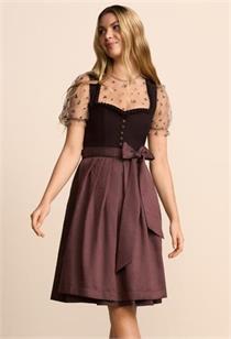 Krüger Dirndl Midi 70 Orlinae d'braun - Gr.40