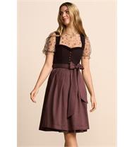 Krüger Dirndl Midi 70 Orlinae d'braun