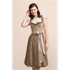 Krüger Dirndl Midi Anica beige - Gr.38