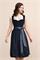 Krüger Dirndl Midi Anica marine - Gr.42