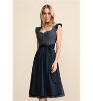 Krüger Dirndl Midi Isalyn marine