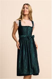 Krüger Dirndl Midi Kyrella petrol - Gr.36