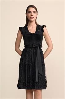 Krüger Dirndl Midi Lovira schwarz - Gr.40