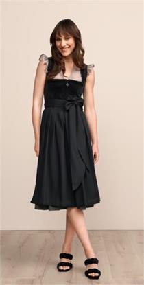 Krüger Dirndl Midi Velia schwarz - Gr.40