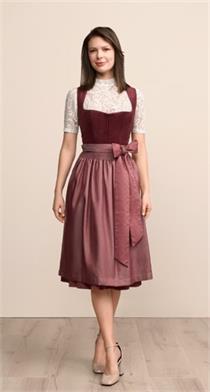 Krüger Dirndl Midi Veralyn rost - Gr.36