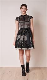 Krüger Dirndl Mini 412365 anthrazit - Gr.30