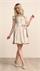 Krüger Dirndl Mini 413370 beige - Gr.34
