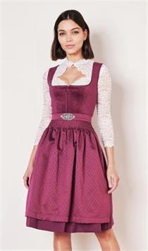 Krüger Dirndl Mini Alisha beere - Gr.44