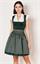 Krüger Dirndl Mini Alisha d'grün - Gr.40