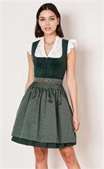 Krüger Dirndl Mini Alisha d'grün - Gr.40